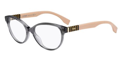 fendi ff 0016|Fendi FF 0016 PEQUIN 7TE Eyeglasses in Grey Light Rose .